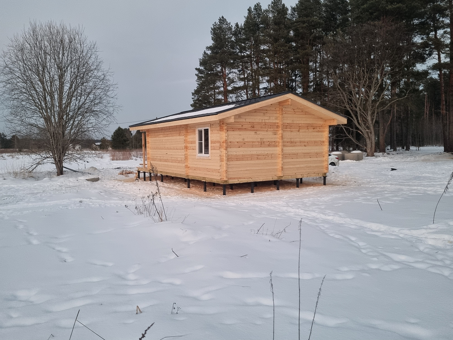 Дом из бруса, 53,39 м²