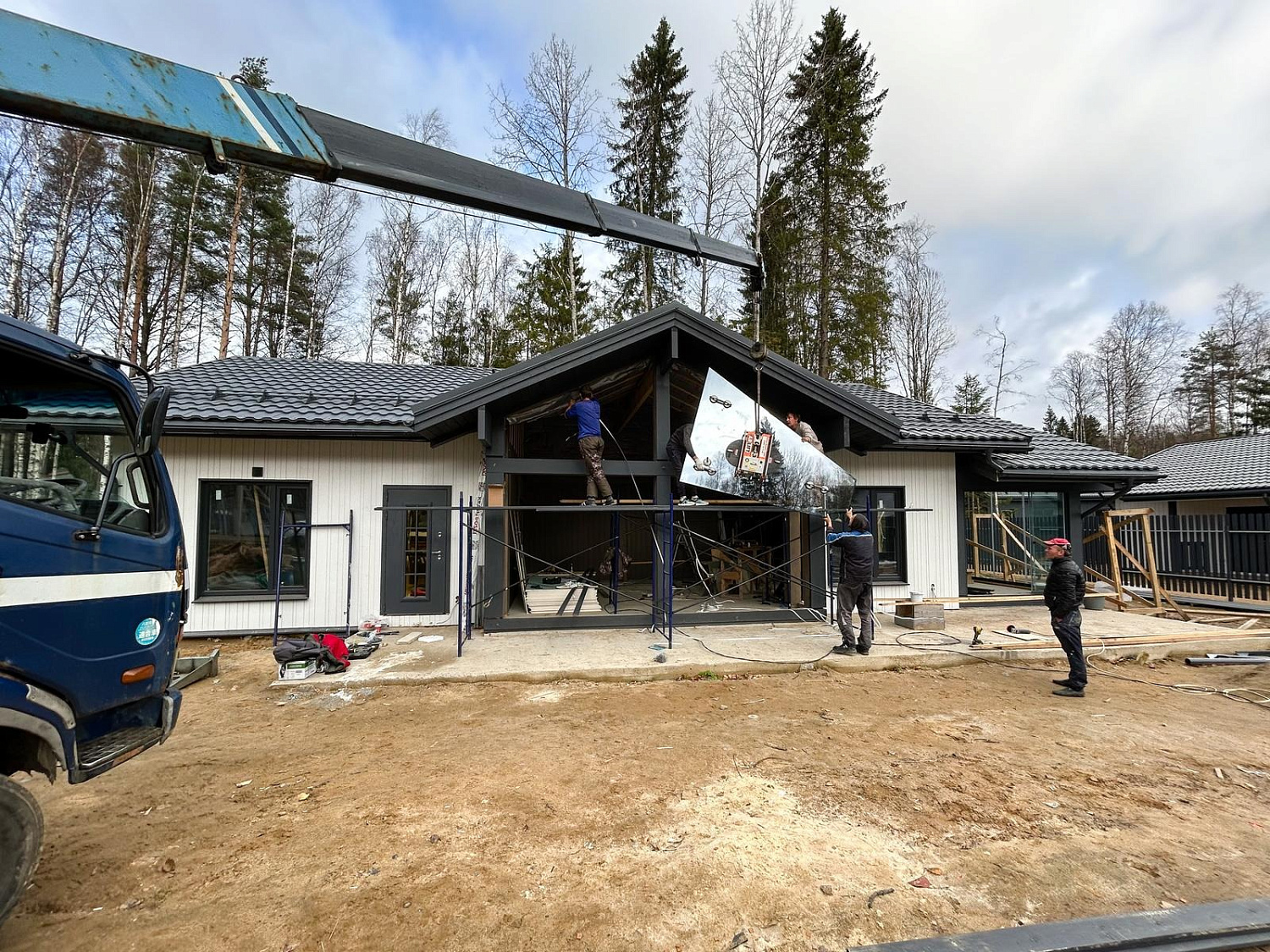 Каркасный дом «Варкаус», 117,6 м²