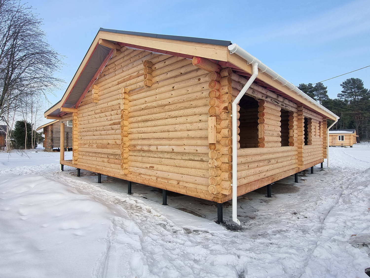 Дом из бруса, 53,39 м²