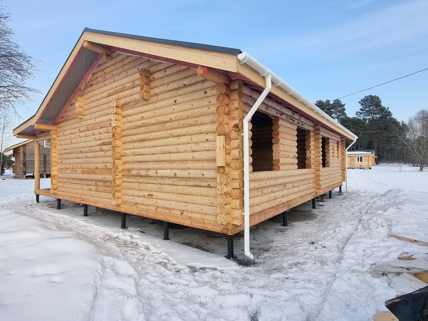 Дом из бруса, 53,39 м²