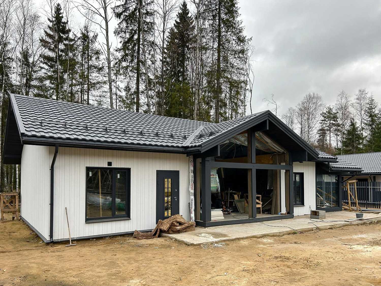 Каркасный дом «Варкаус», 117,6 м²