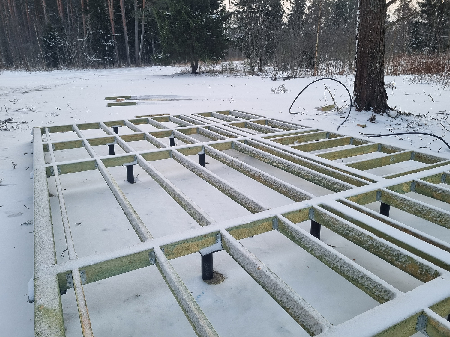 Дом из бруса, 53,39 м²