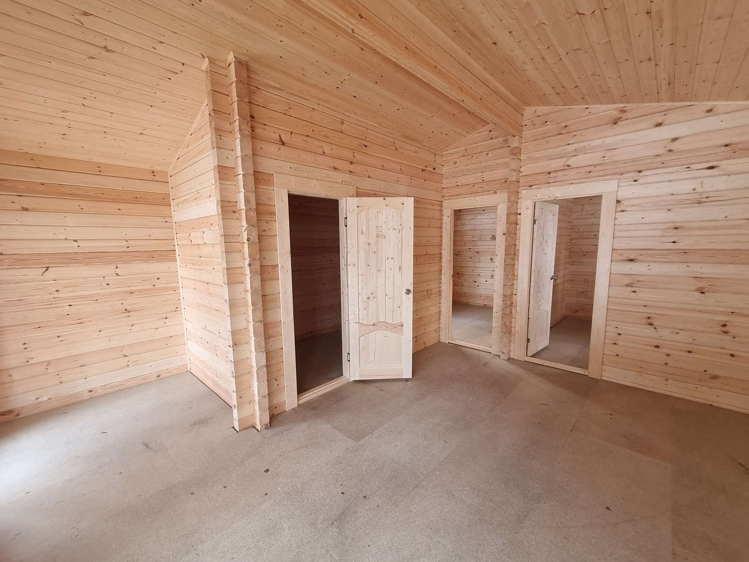 Дом из бруса, 53,39 м²