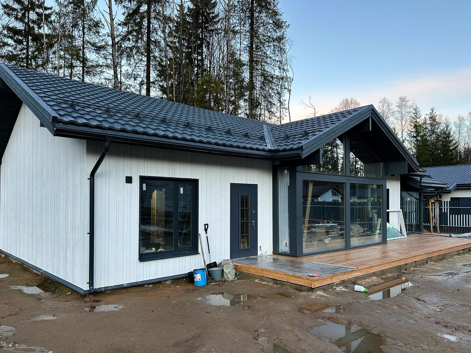 Каркасный дом «Варкаус», 117,6 м²