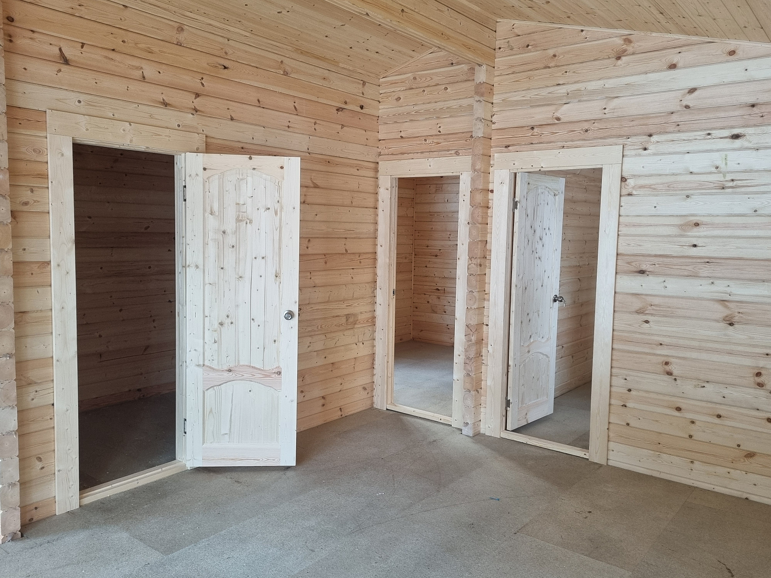 Дом из бруса, 53,39 м²